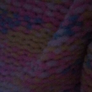 Nueva cobija de estambre  rosa